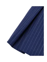 Line pattern mini skirt - 3