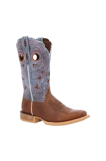 Durango Womens/Ladies Lady Rebel Pro Cowboy Boots - Golden Brown/Periwinkle