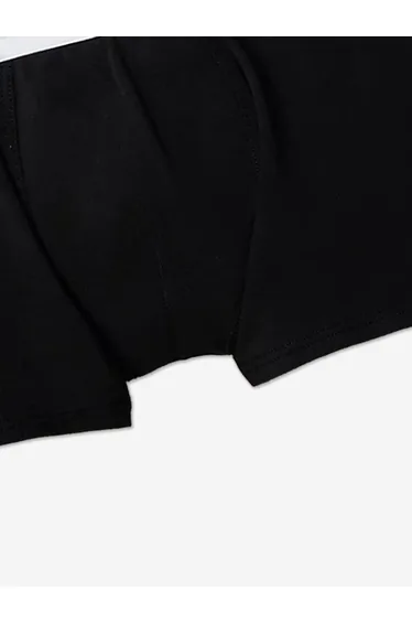 مجموعة شورت بوكسر ولادي لون أسود عدد 5