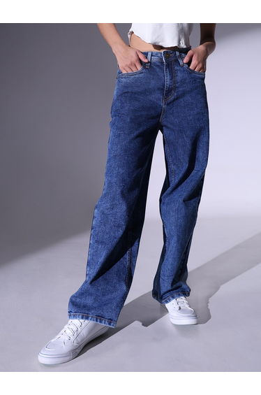 Women Relaxed Fit High-Rise Jeans
