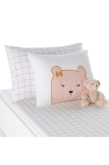 Annabella Teddy Bear 100% Cotton Pillowcase