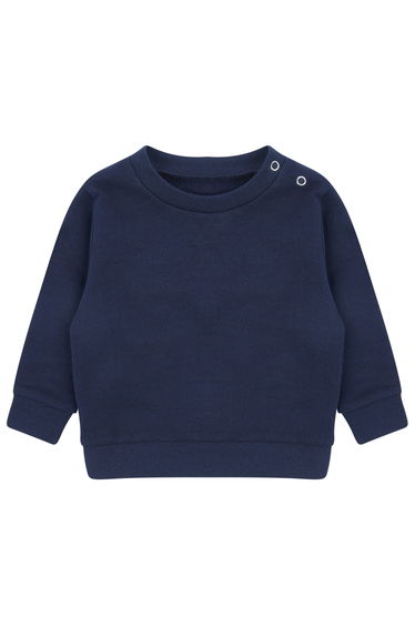 Larkwood Baby Sustainable Sweatshirt - Navy