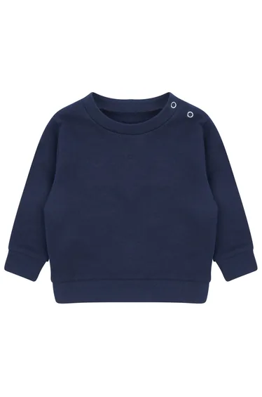 Larkwood Baby Sustainable Sweatshirt - Navy