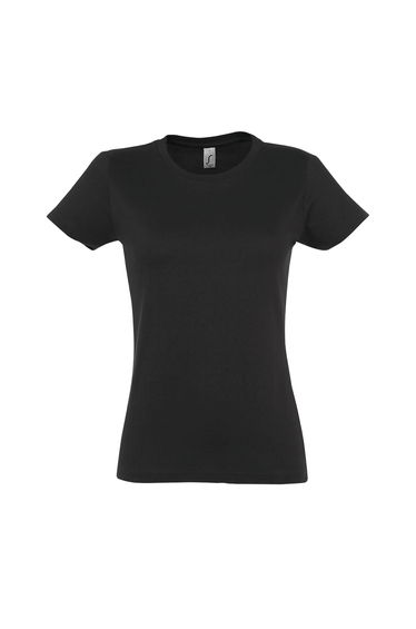 SOLS Womens/Ladies Imperial Heavy Short Sleeve T-Shirt - Dark Grey