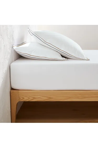 شرشف سرير قطن بحواف مطاطية ارتفاع 30 سم 