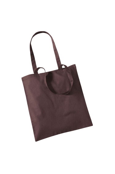 Westford Mill Bag For Life Long Handle Tote Bag - Chocolate
