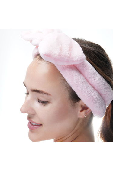 Brushworks Makeup Headband - Pink
