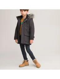 Hooded Parka Jacket - 1