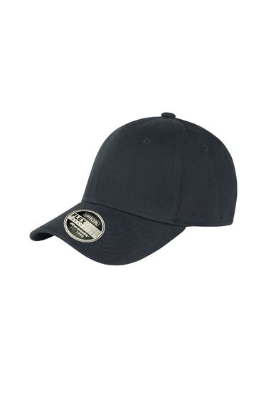 Result Unisex Core Kansas Flex Baseball Cap (Pack of 2) - Black