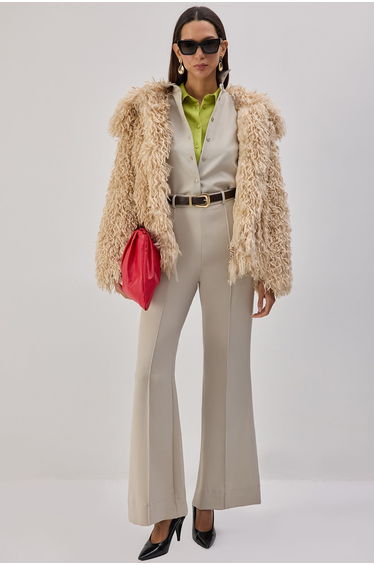 FAUX FUR COAT