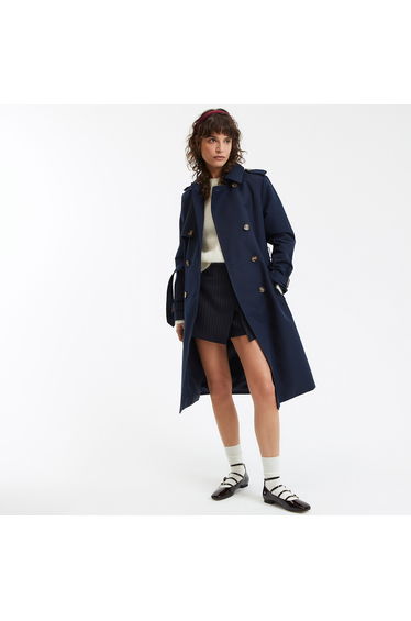 Double-Breasted Trench Coat