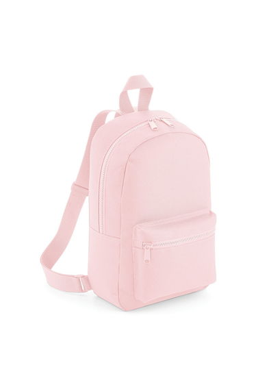 Bagbase Mini Essential Backpack/Rucksack Bag - Powder Pink