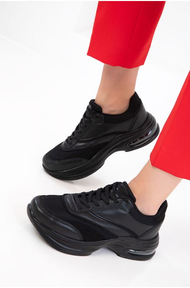 Black-Black Women's Sneaker
