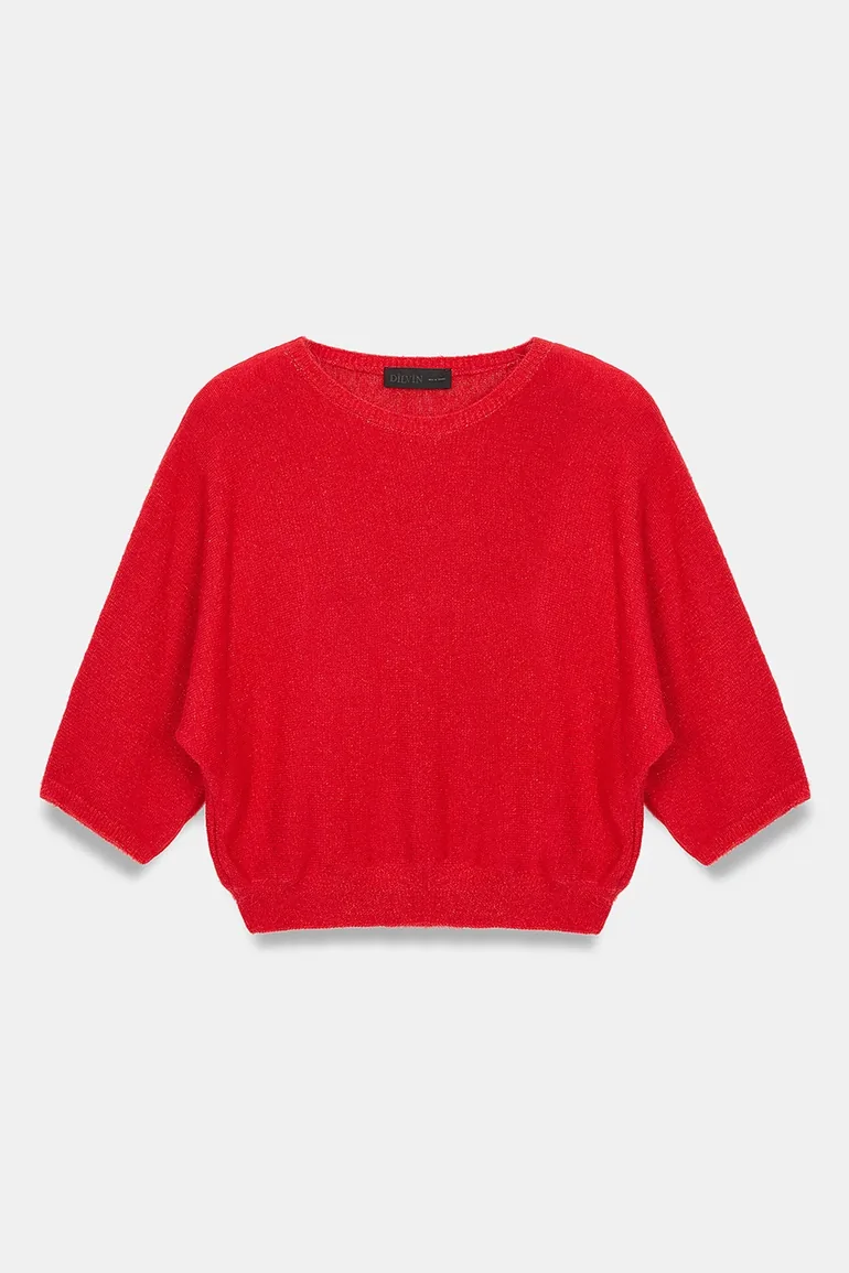 DILVIN Women's Wool Blend Sweater - 4