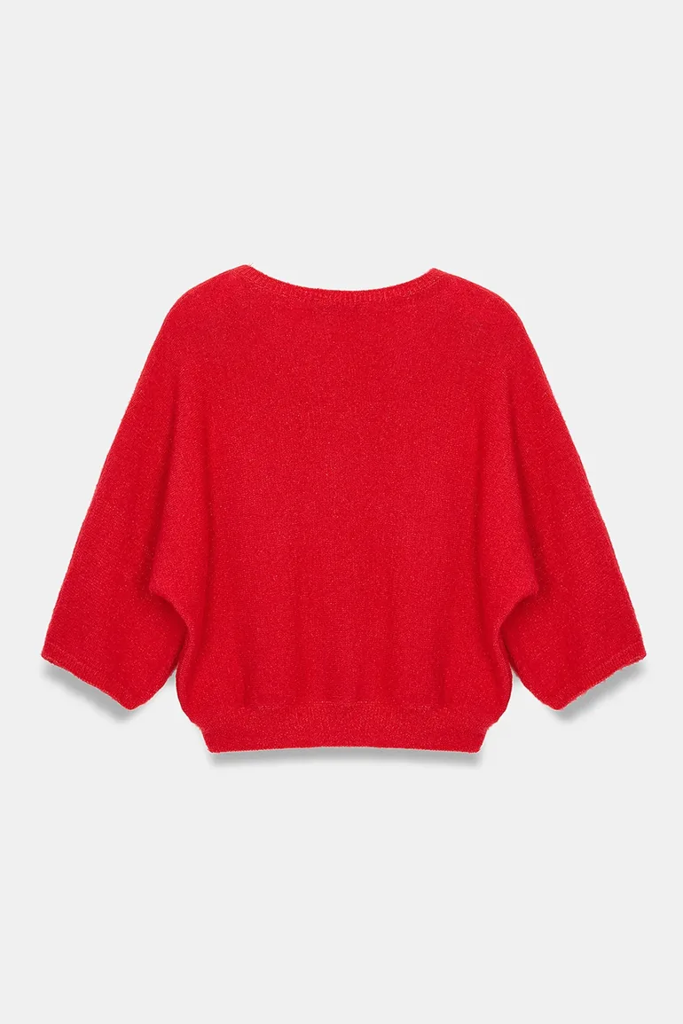 DILVIN Women's Wool Blend Sweater - 5
