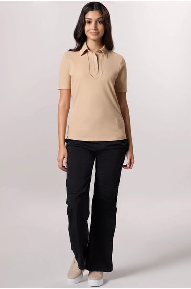 Polo Top - SEASONAL SAND