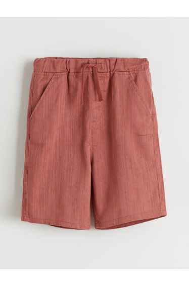 Gabardine Baby Boy Shorts