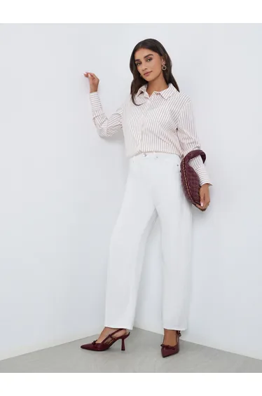 Women Barrel Fit Ankle Length Jeans