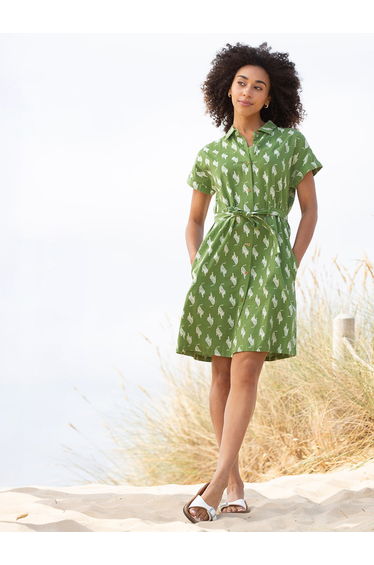 Charlton Slub Weave Dress Stay Wild