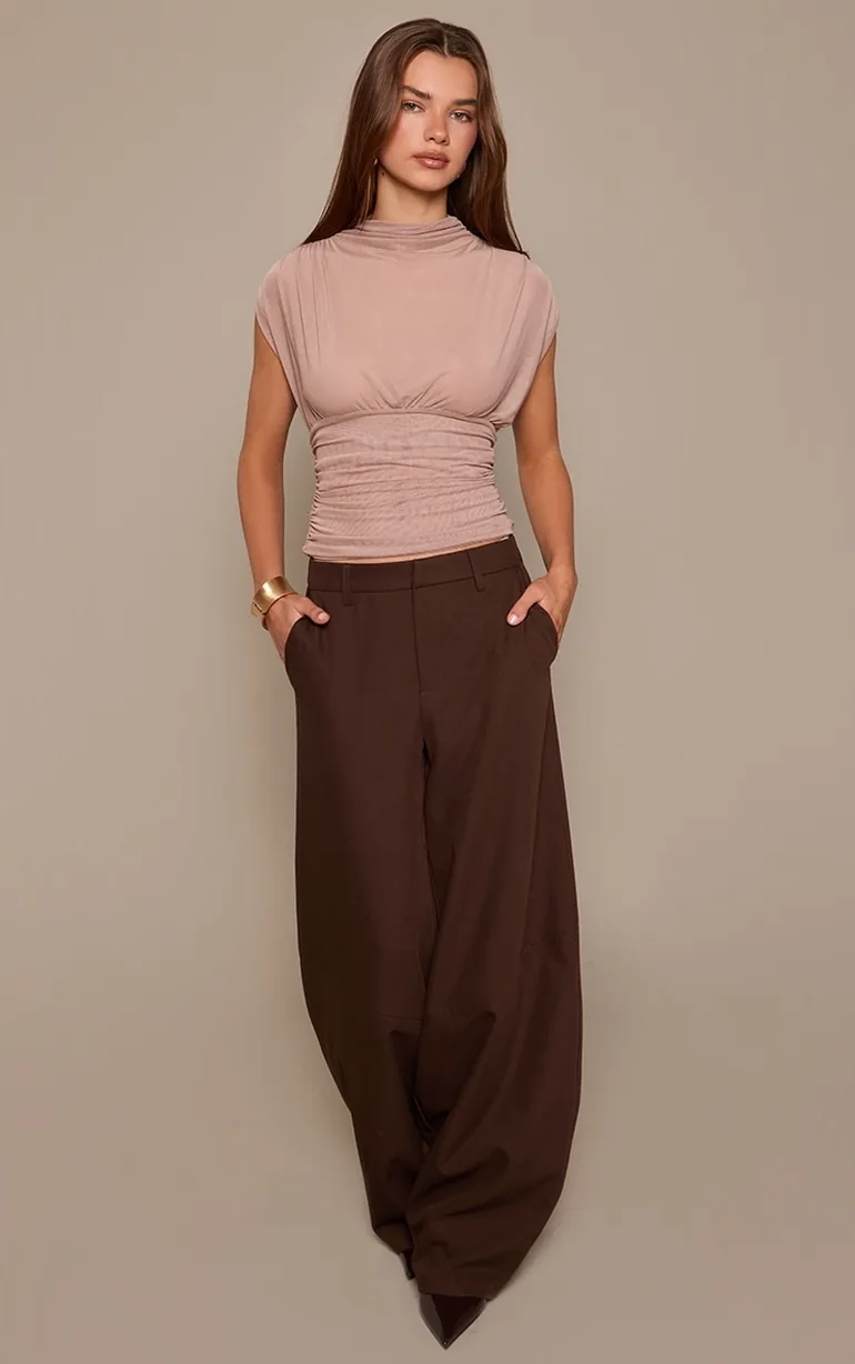 توب بريتي ليتل ثينق بيج بأكمام قصيرة