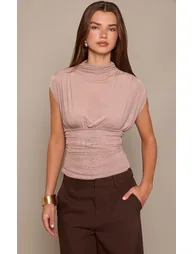 توب بريتي ليتل ثينق بيج بأكمام قصيرة - 1