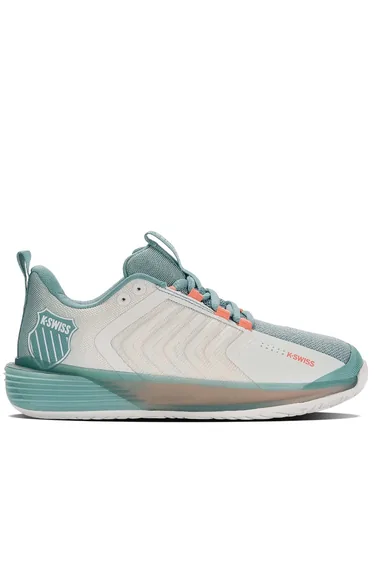 Women's K-Swiss Ultrashot 3 Tennis Shoes in White