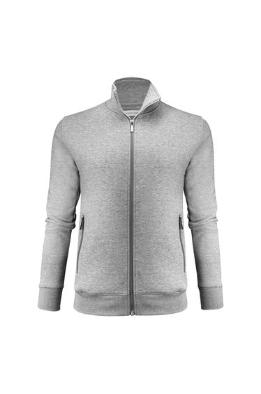 James Harvest Womens/Ladies Melville Full Zip Jacket - Grey Melange