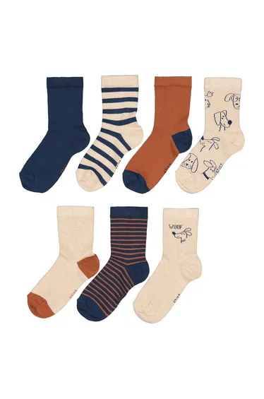 Pack of 7 Pairs of Socks