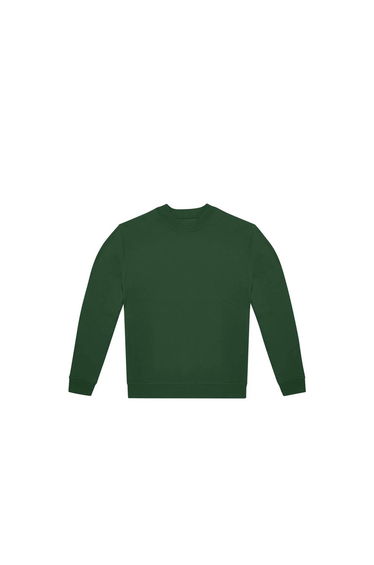 B&C Unisex Adult ID.332 Crew Neck Sweatshirt - Bottle Green