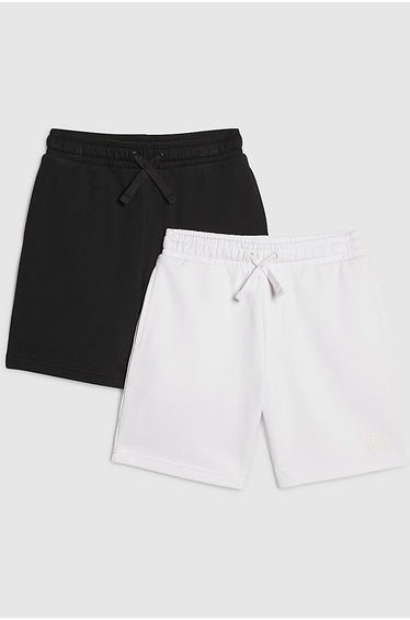 Boys Black Rr Shorts Set