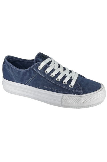 Rdek Womens/Ladies Canvas Trainers - Denim Blue