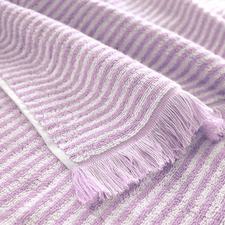 Malo Striped 100% Cotton Bath Sheet - 1