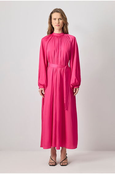 BELTED DRESS