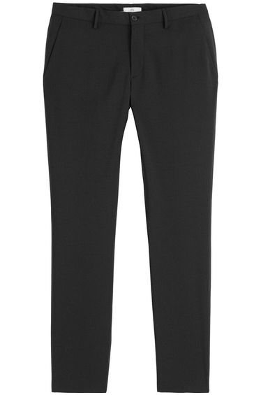 Wool Mix Suit Trousers