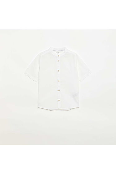 White Cotton Shirt WHITE