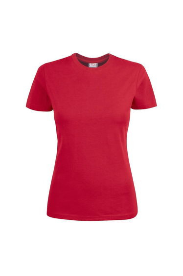 Printer Womens/Ladies Heavy T-Shirt - Red
