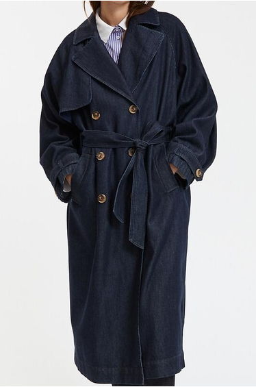 Long Trench Coat, Signature EMILE