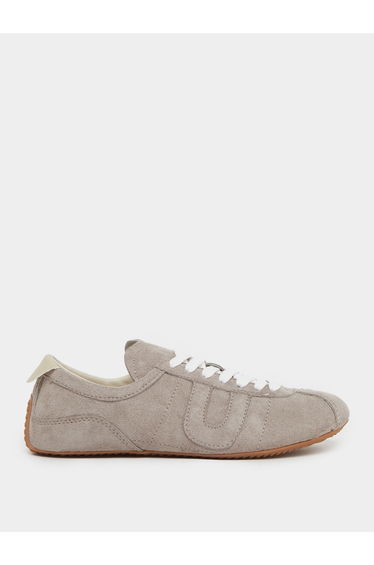 Suede Retro Lace Up Sneaker