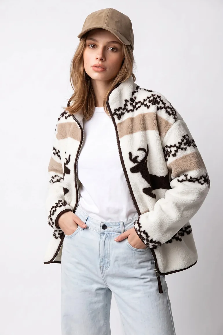 MIXRAY Women's Cotton-Blend Sweatshirt - 4
