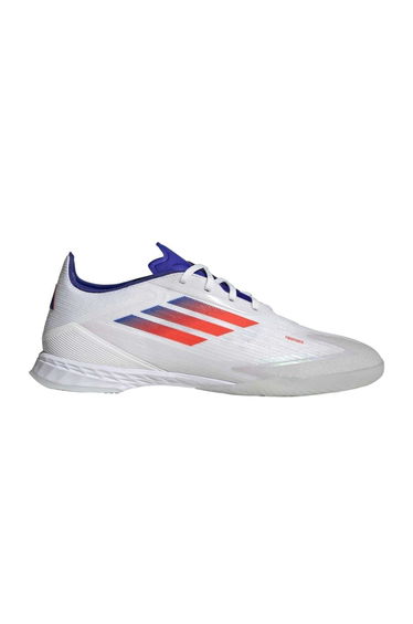 Adidas Mens F50 Pro Lace Up Flat Indoor Football Shoes - White