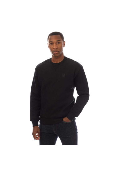 Belstaff Mens Hockley Fleece Sweatshirt - Black