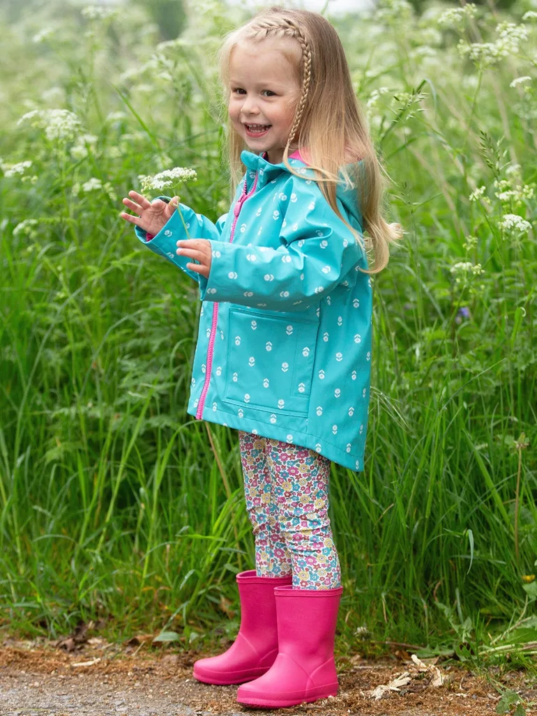 Daisy Dot Splash Coat - 3