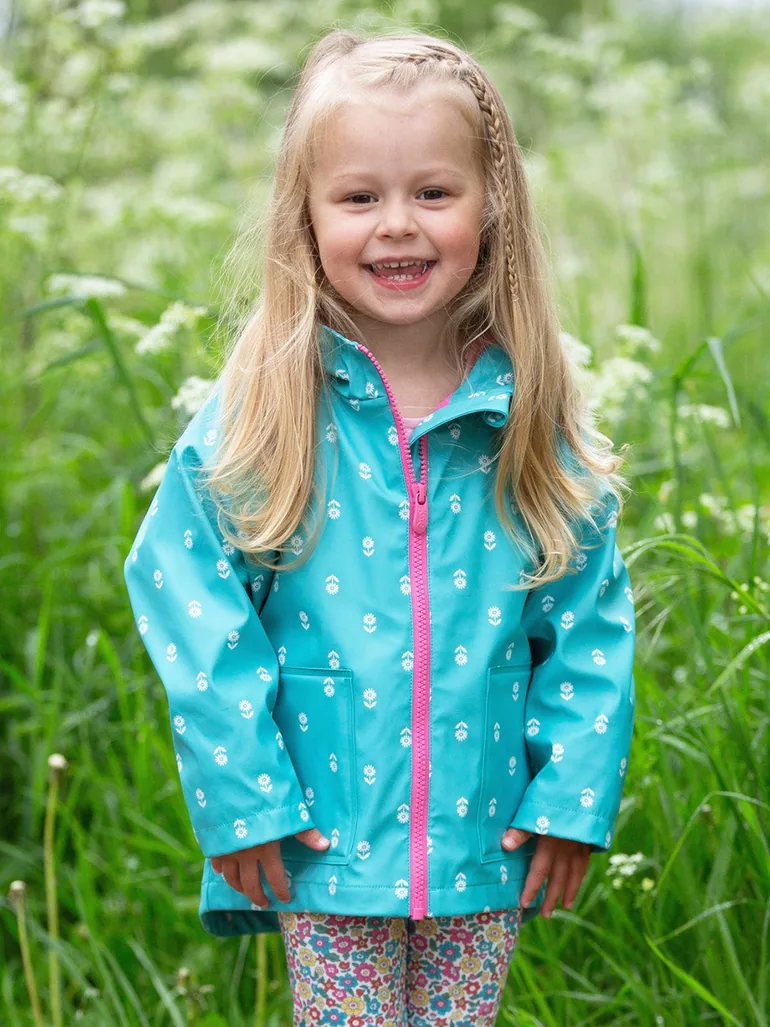Daisy Dot Splash Coat - 2