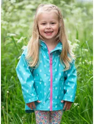Daisy Dot Splash Coat - 2