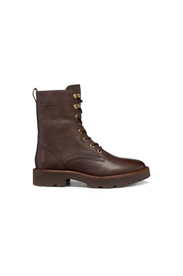 Norize Lace-Up Leather Ankle Boots
