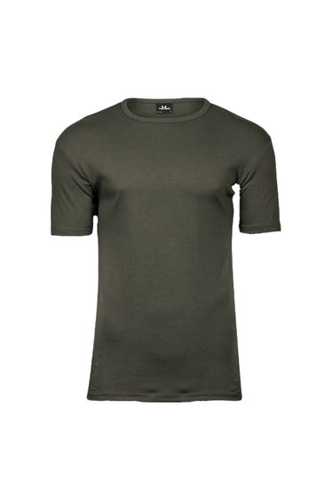 Tee Jays Mens Interlock T-Shirt - Deep Green
