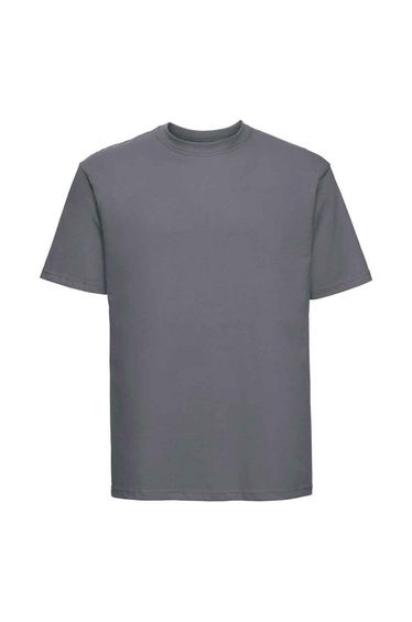 Russell Mens Ringspun Cotton Classic T-Shirt - Convoy Grey
