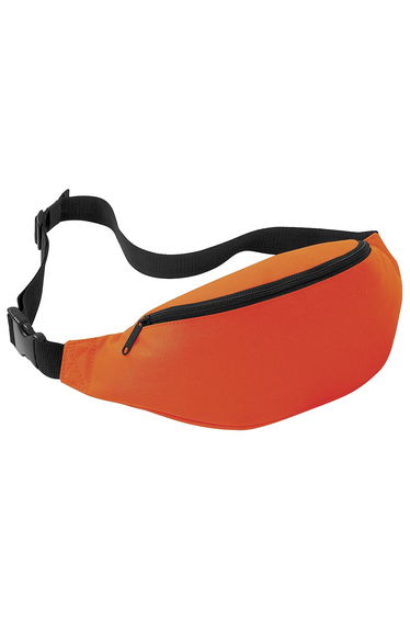 Bagbase Adjustable Belt Bag (2.5 Litres) (Pack of 2) - Orange