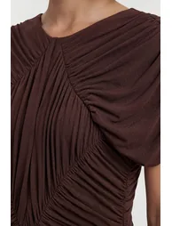 Premium Ruched Jersey Maxi Dress - 2
