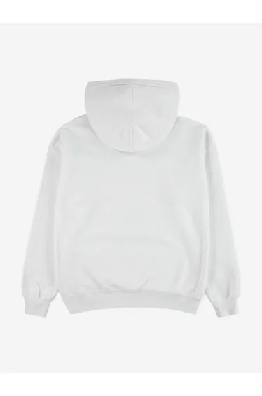 Abercrombie & Fitch Girls 52 Strawberry Hoodie in White
